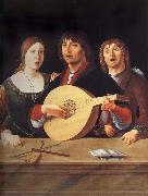 Lorenzo  Costa A Concert oil painting reproduction